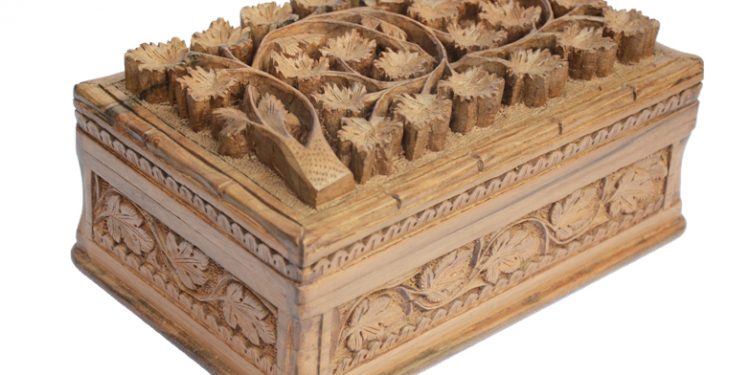 Kashmir Walnut Wood Carving