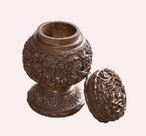 Kashmir Walnut Wood Carving