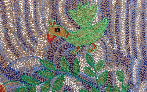 Sujini Embroidery Work of Bihar